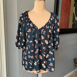ANN TAYLOR Floral Blouse